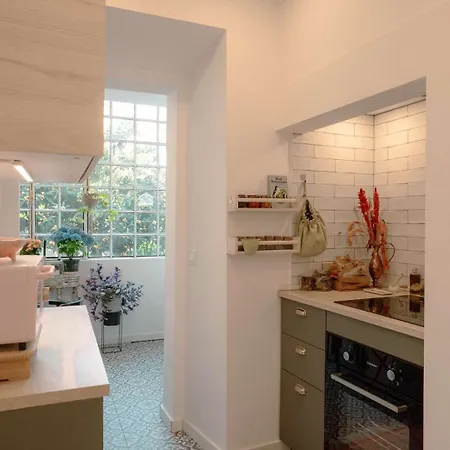 شقة Charming 1br With Terrace Praca Flores | By Airnest Lisboa